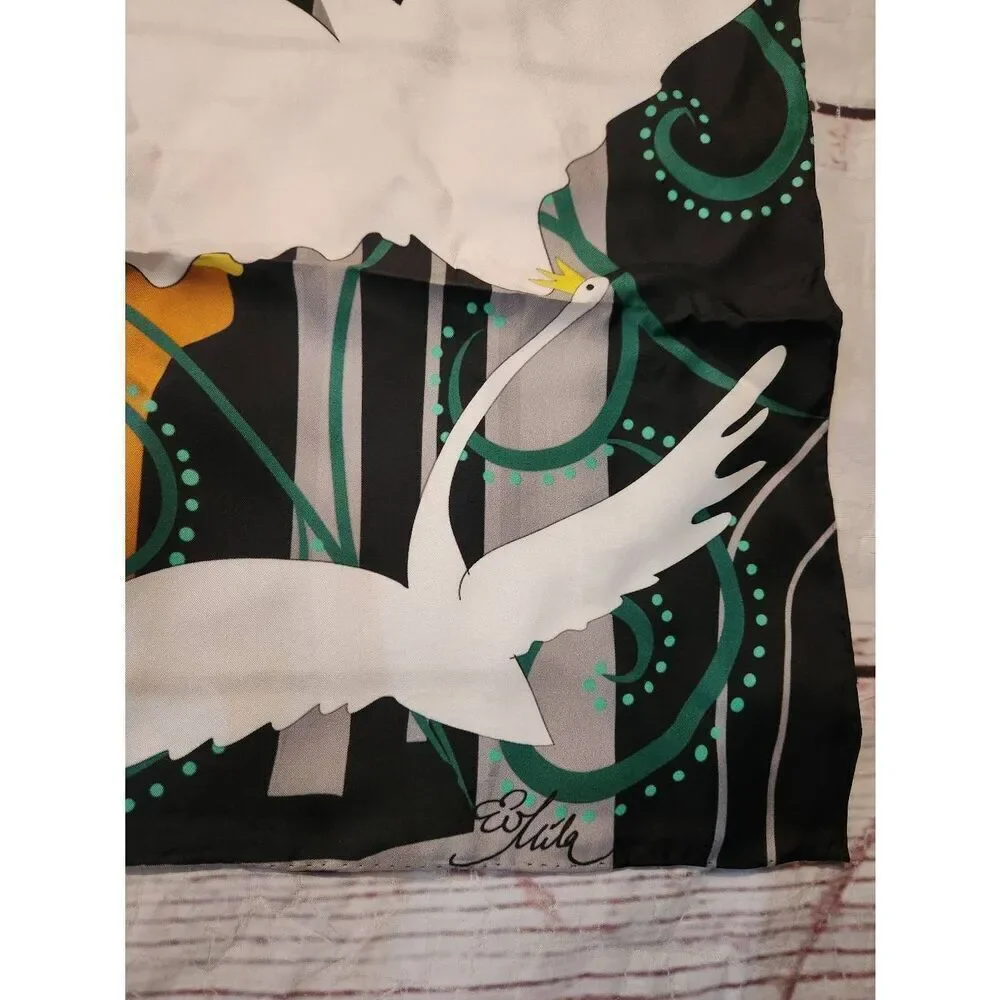 Mila & Such Silk Hush‎ Fairytale Scarf Rare